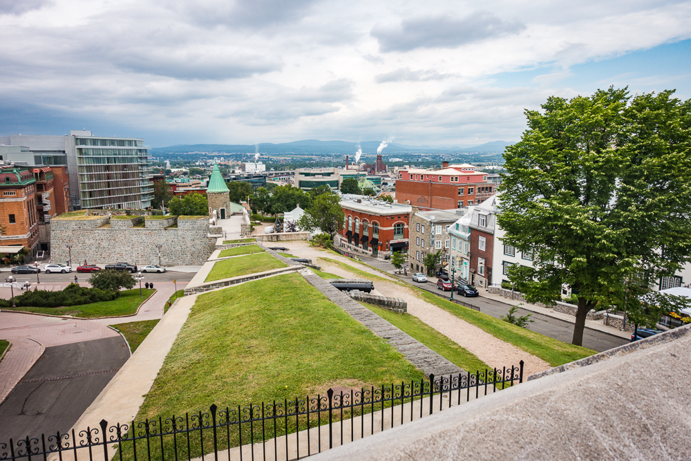 Vieux Quebec Vue Sur La Ville De Quebec