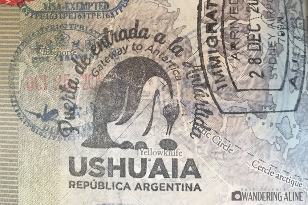 27 Ushuaia Passport Stamp 2