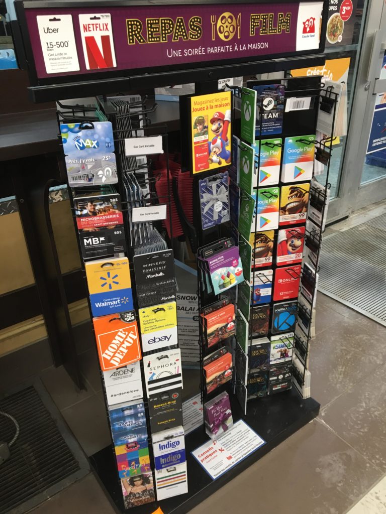 Carte Cadeau Walmart