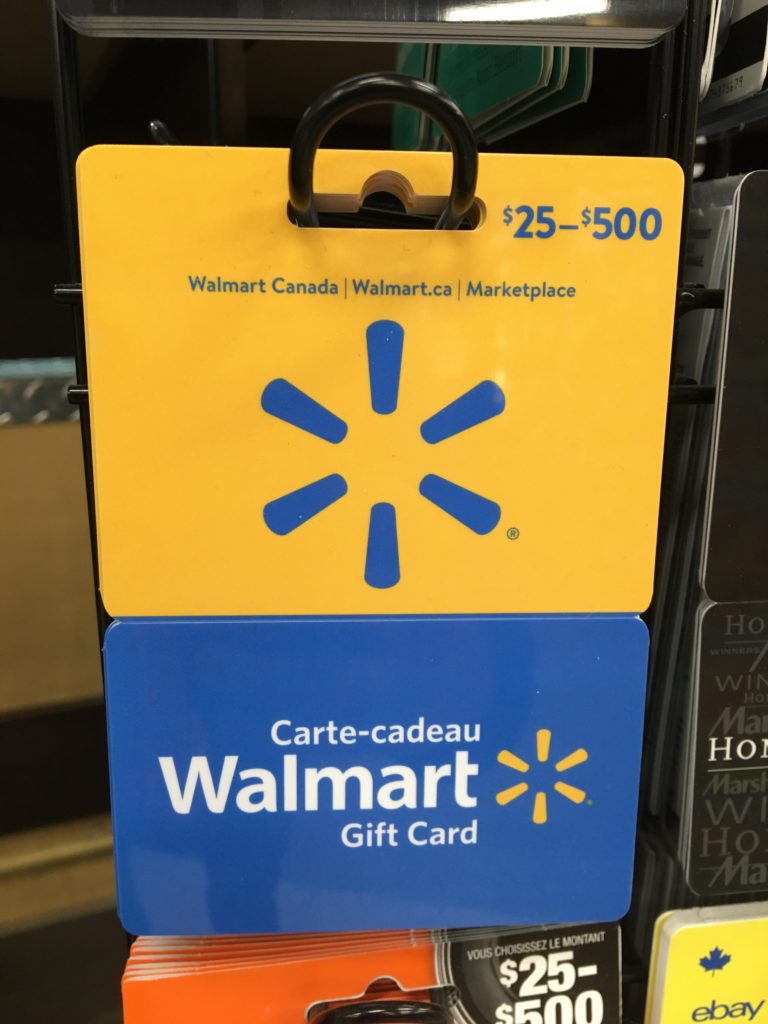Carte Cadeau Walmart
