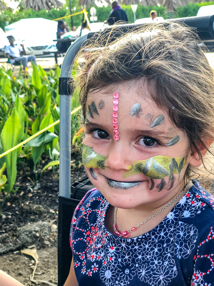 La Nouvelle Orleans maquillage