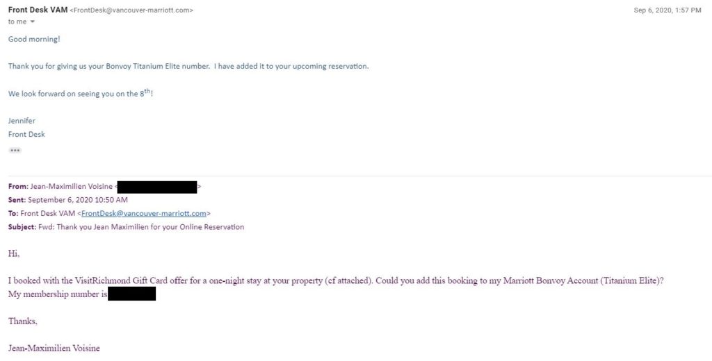 Yvr Marriott Stay Richmond