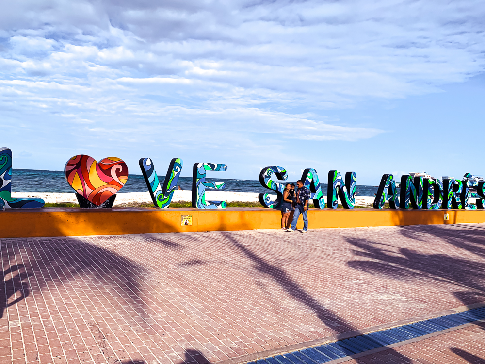 Affiche I Love San Andres Difficile De Faire Une Bonne Photo L Affiche Etant Trop Longue