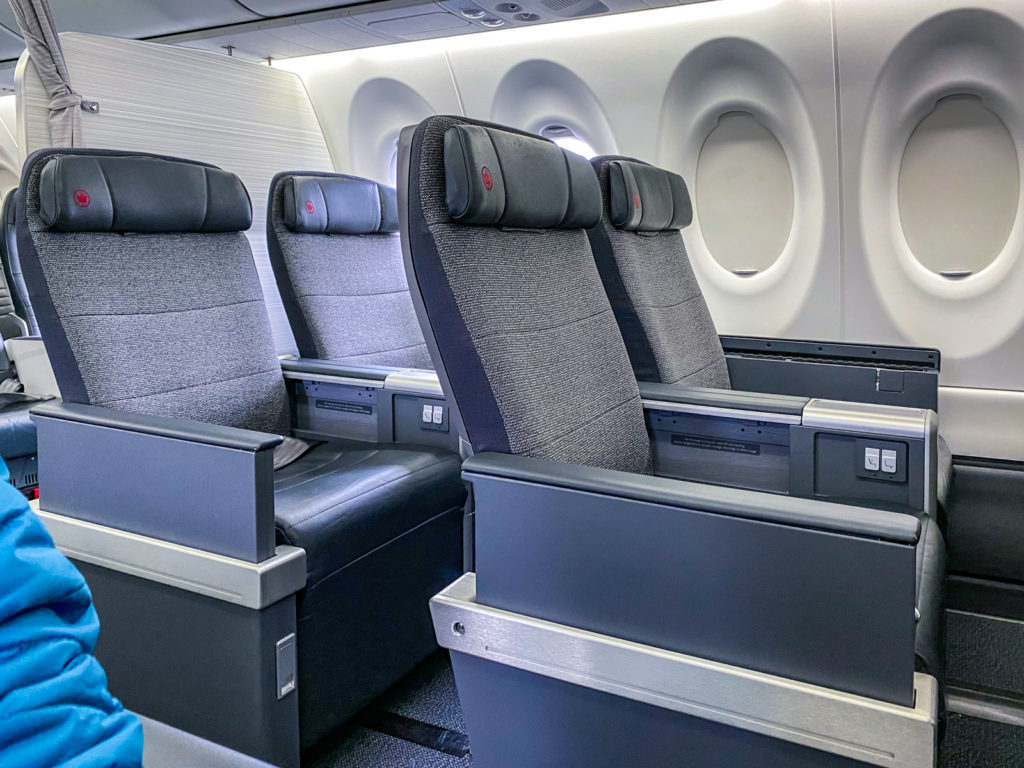Air Canada A220 Business Class