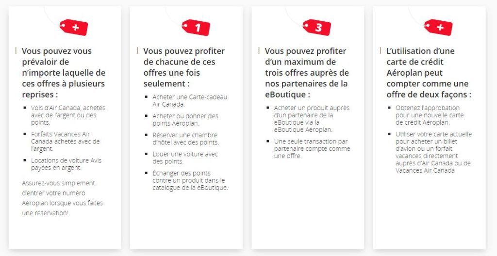 Combiner Offres Aeroplan Details Fr