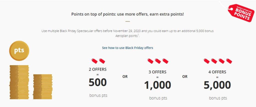 Combine Aeroplan Offers En