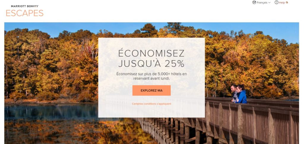 Marriott Bonvoy Escapes Fr