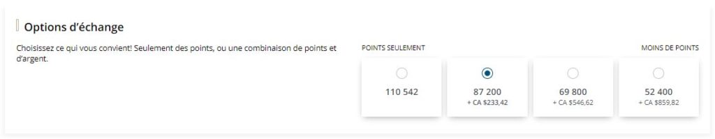 Nouveau Aeroplan Yul Cdg Affaires Option Echange