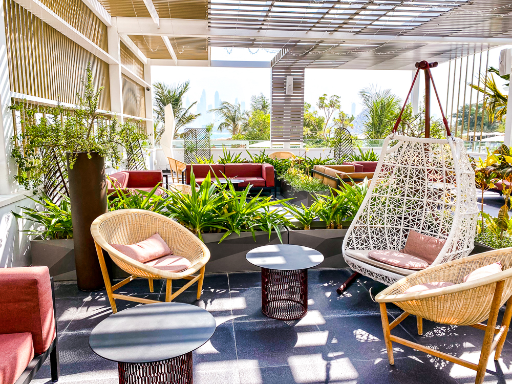 W Dubai The Palm Terrasse extérieure