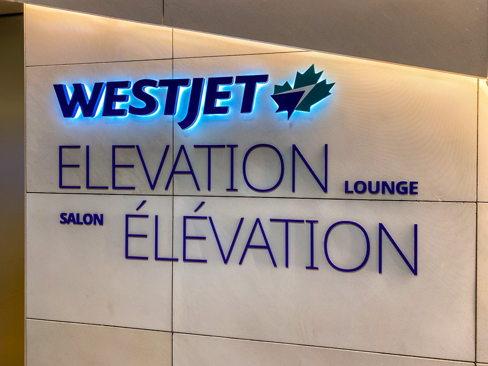Westjet Elevation Lounge 02