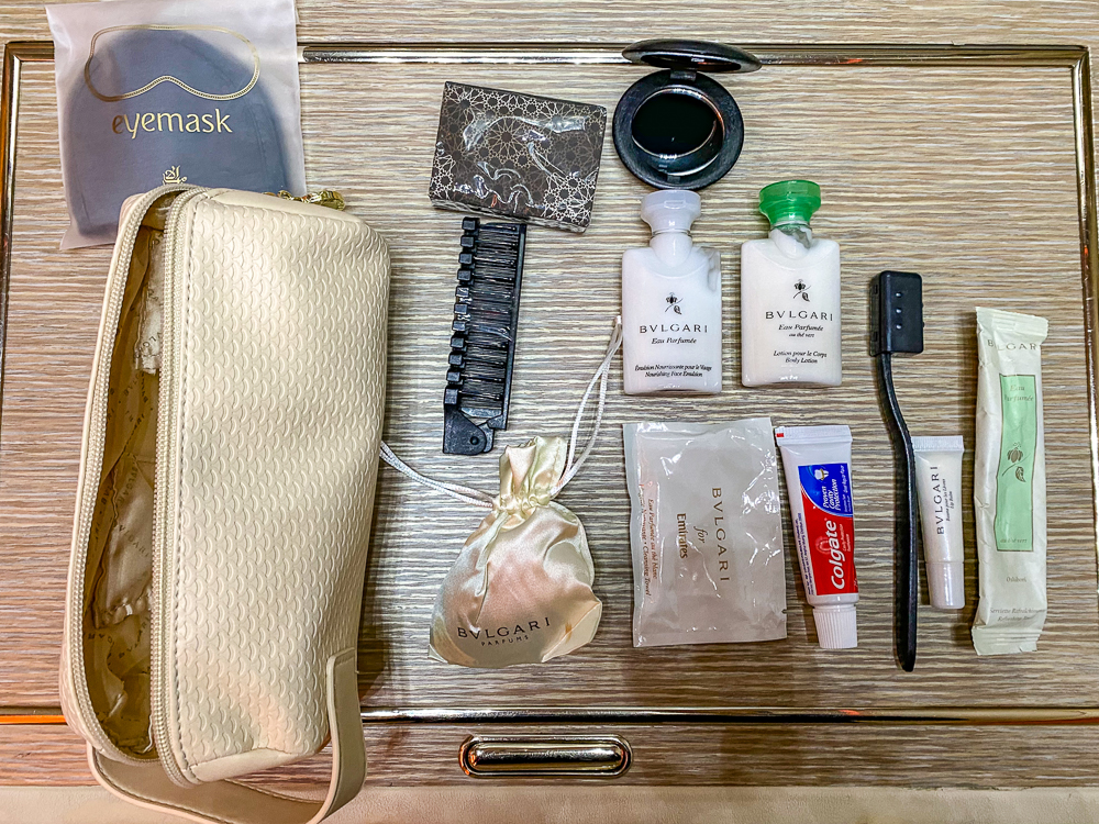 Emirates Nouvelle Premiere Classe 2eme Vol Cadeaux 3