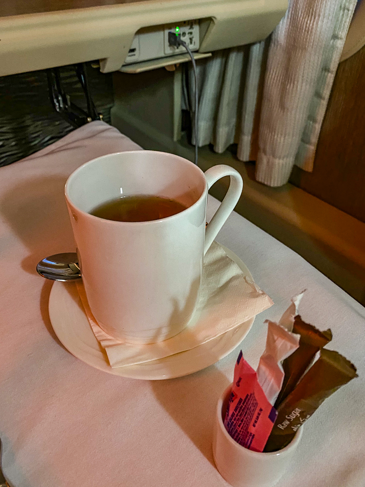 Emirates Nouvelle Premiere Classe 2eme Vol Cafe