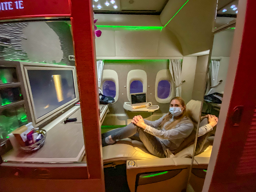 Emirates Nouvelle Premiere Classe 2eme Vol Details Suite 157