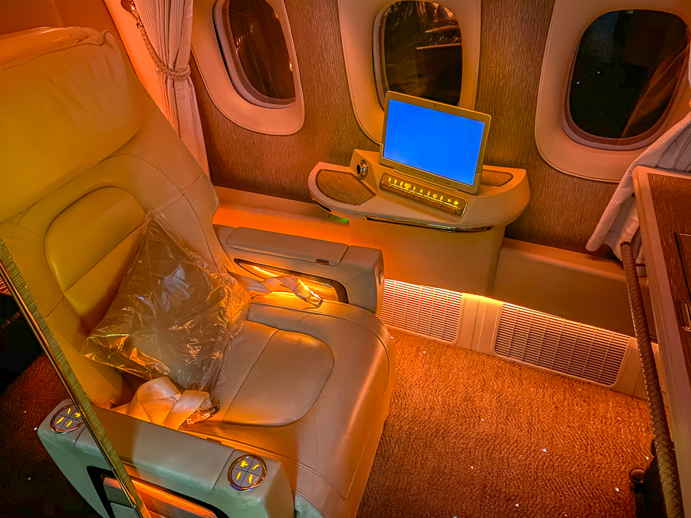 Emirates Nouvelle Premiere Classe 2eme Vol Details Suite 160
