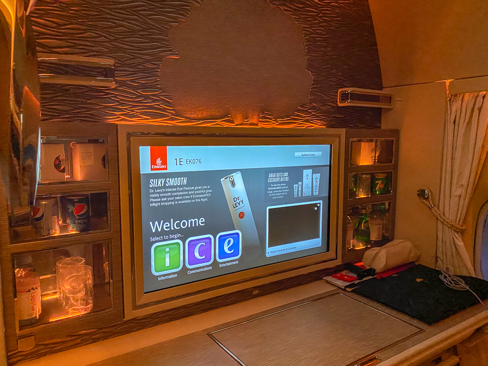 Emirates Nouvelle Premiere Classe 2eme Vol Details Suite 17