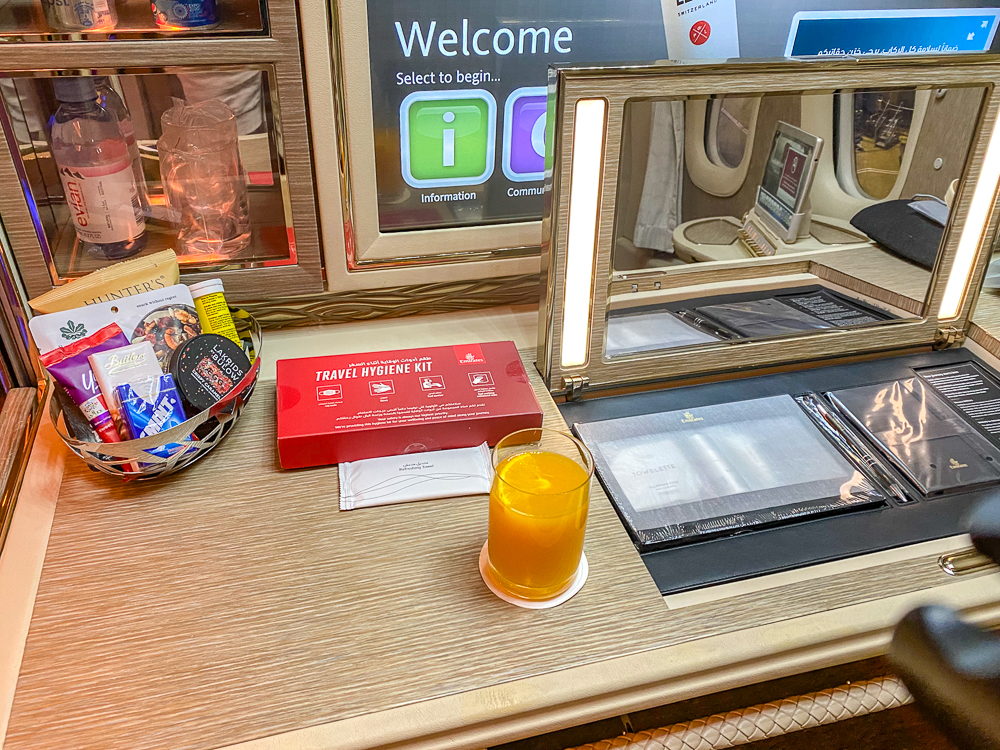 Emirates Nouvelle Premiere Classe 2eme Vol Details Suite