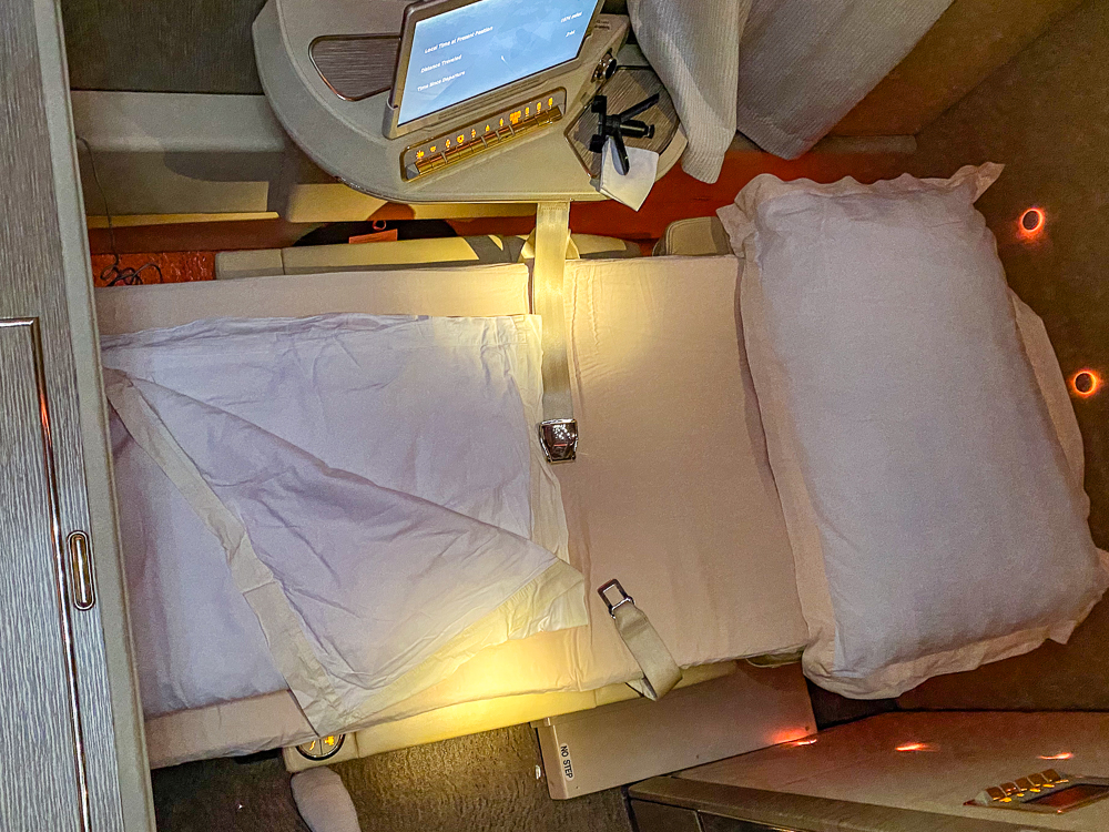 Emirates Nouvelle Premiere Classe 2eme Vol Lit 170