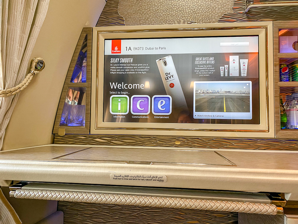 Emirates Nouvelle Premiere Classe Accessoires 064