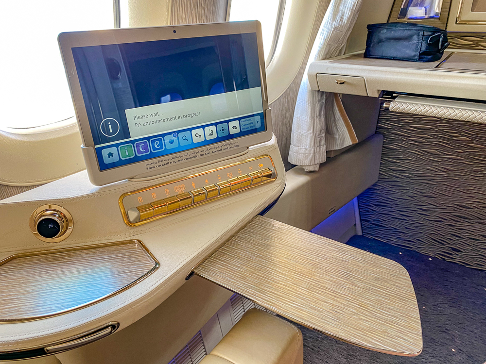Emirates Nouvelle Premiere Classe Accessoires 068