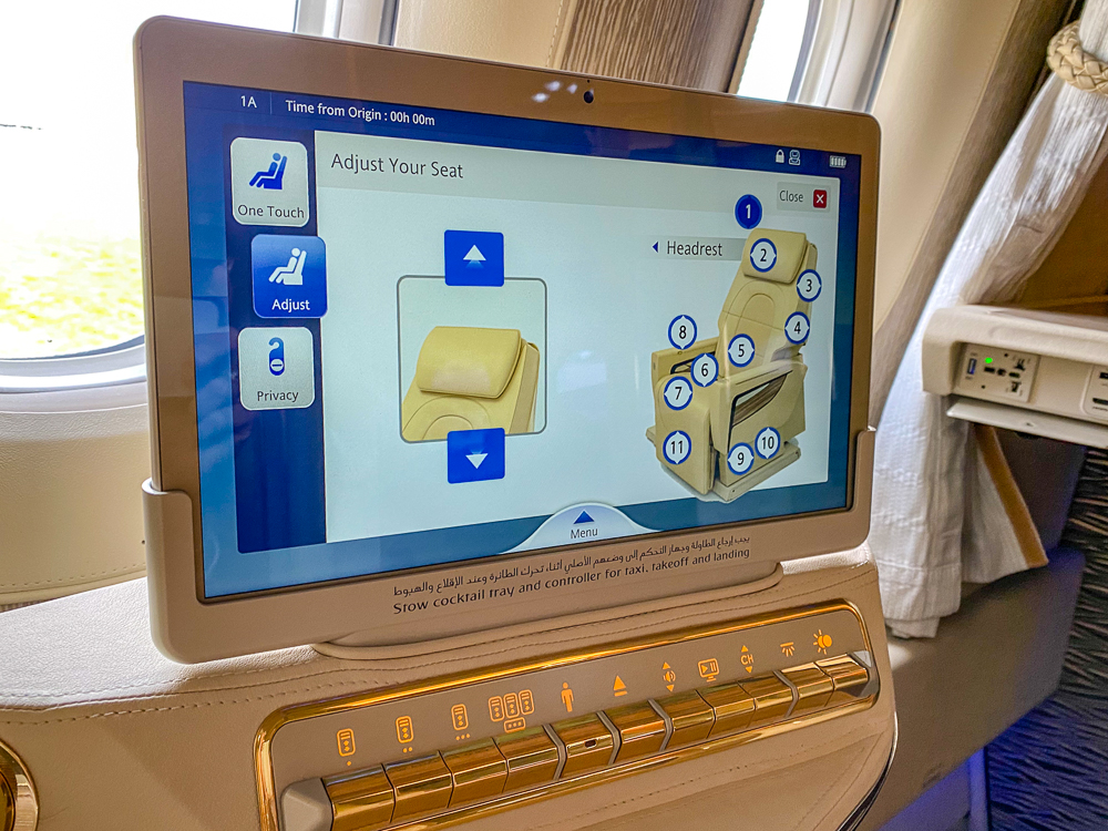 Emirates Nouvelle Premiere Classe Accessoires 2