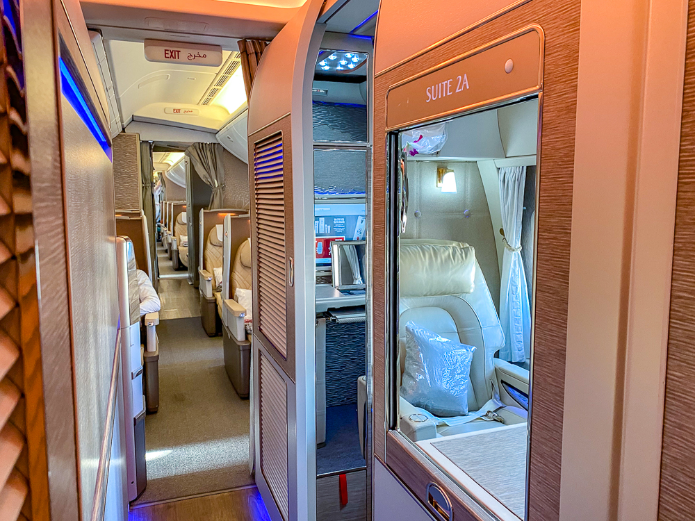 Emirates Nouvelle Premiere Classe Couloir