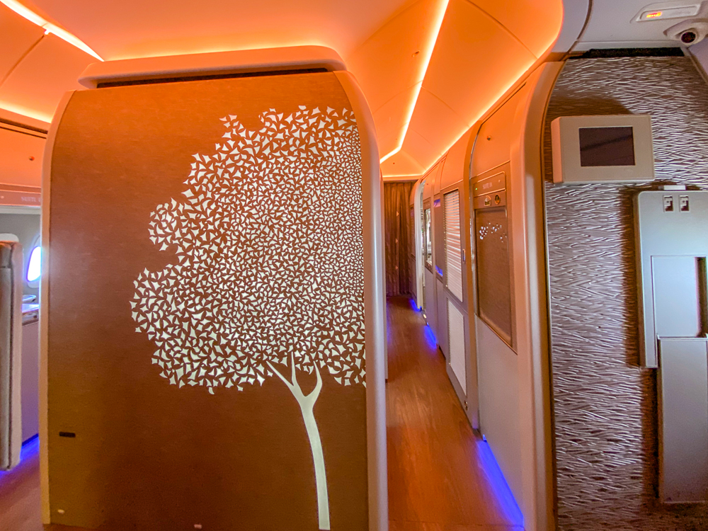 Emirates Nouvelle Premiere Classe Couloirs