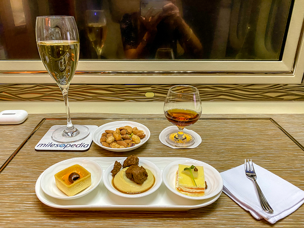 Emirates Nouvelle Premiere Classe Diner 099