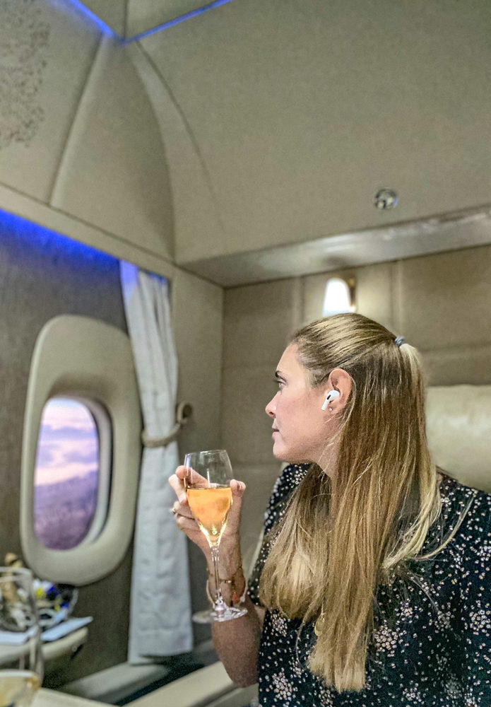 Emirates Nouvelle Premiere Classe Diner 106