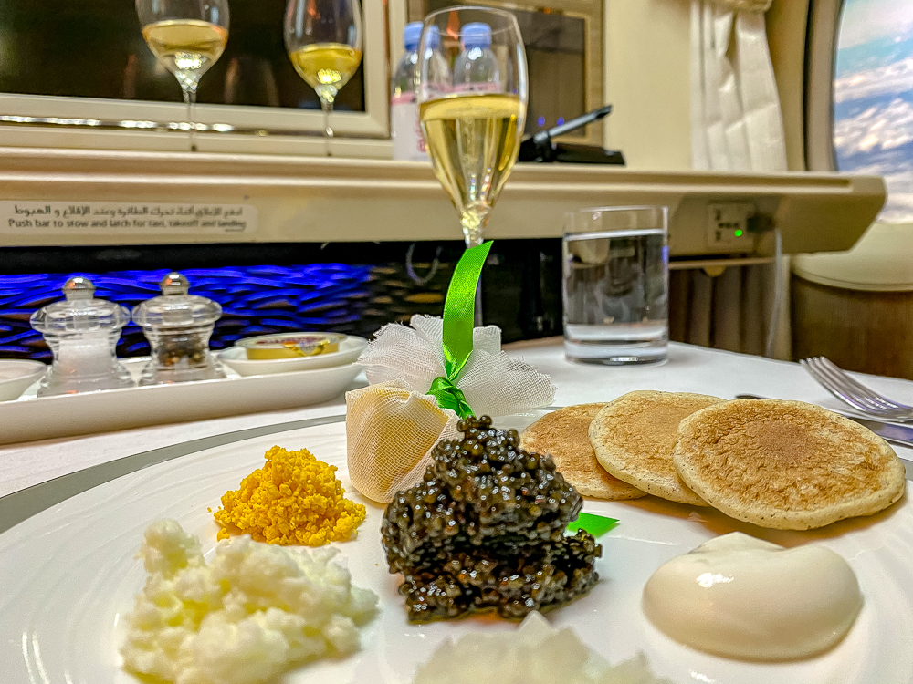 Emirates Nouvelle Premiere Classe Diner 108