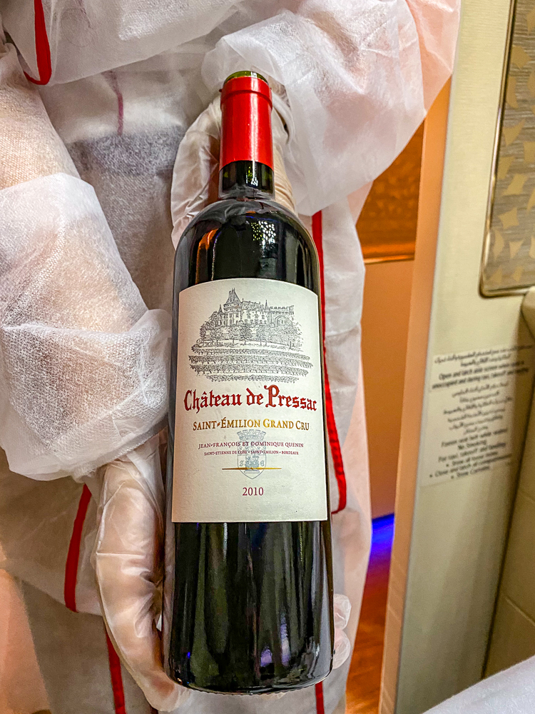 Emirates Nouvelle Premiere Classe Diner 113