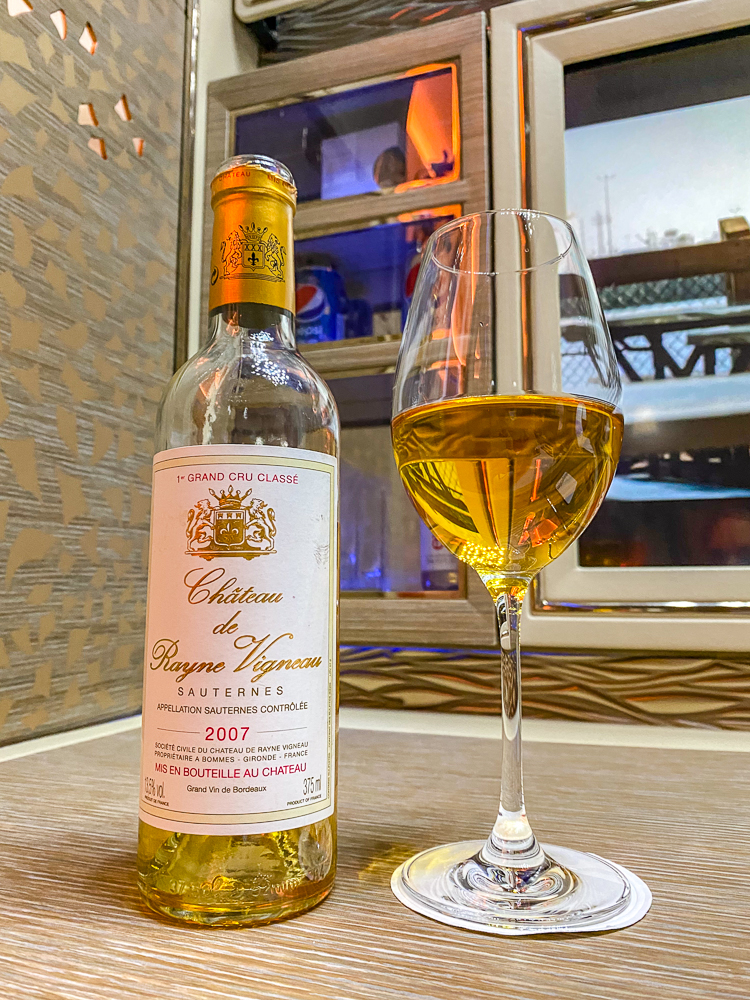 Emirates Nouvelle Premiere Classe Diner 122