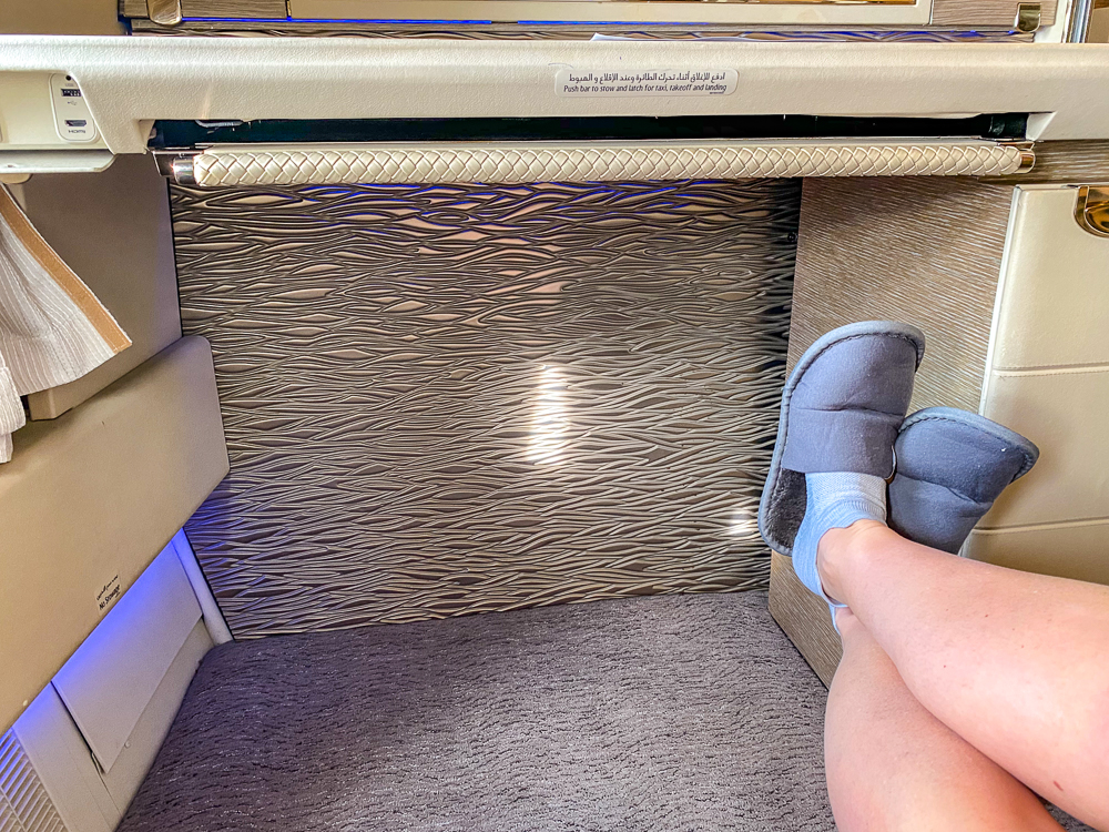 Emirates Nouvelle Premiere Classe Espace Aux Jambes 2