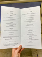 Emirates Nouvelle Premiere Classe Menus 092