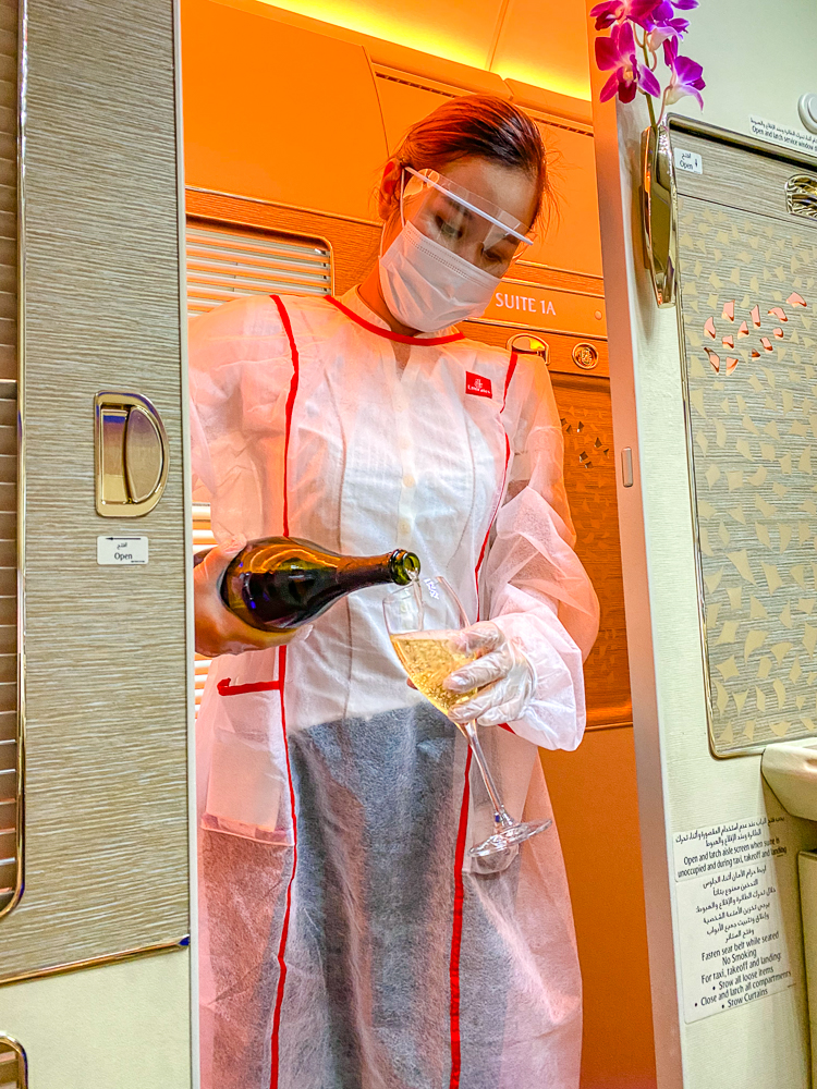 Emirates Nouvelle Premiere Classe Service