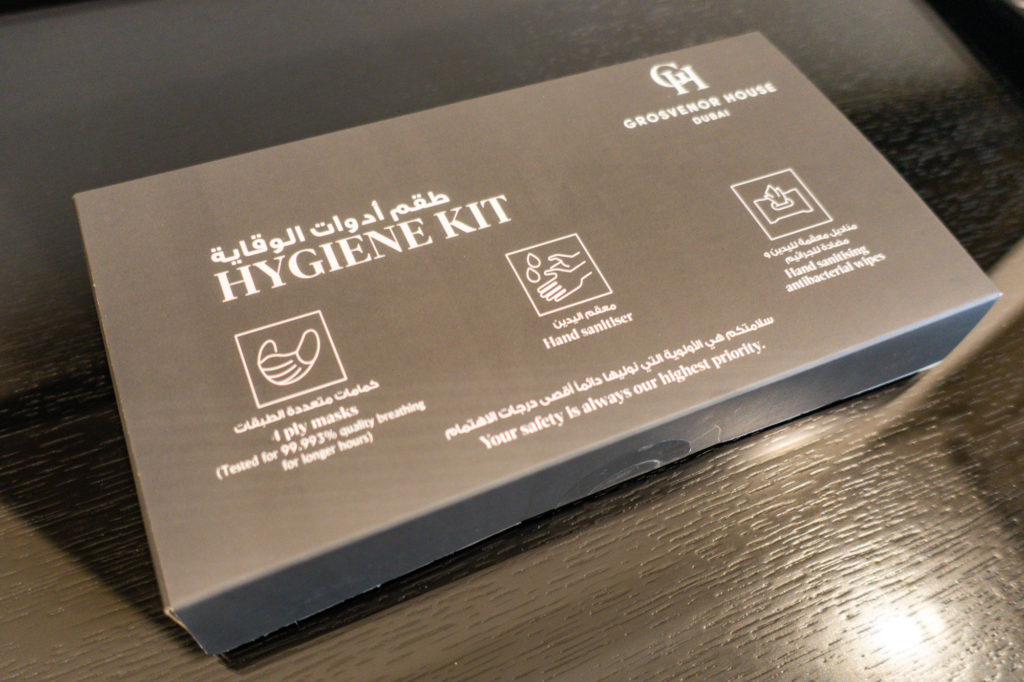 grosvenor house, a luxury collection hotel, dubai-kit hygiene 36