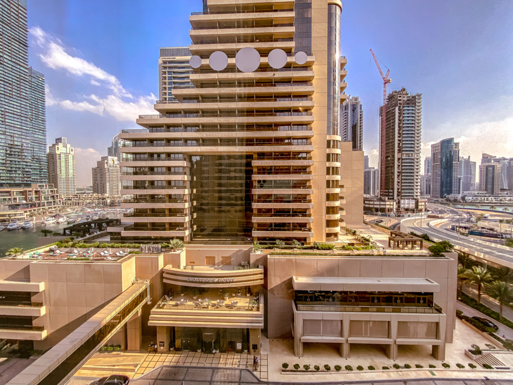 grosvenor house, a luxury collection hotel, dubai-vue de ma chambre tour 1