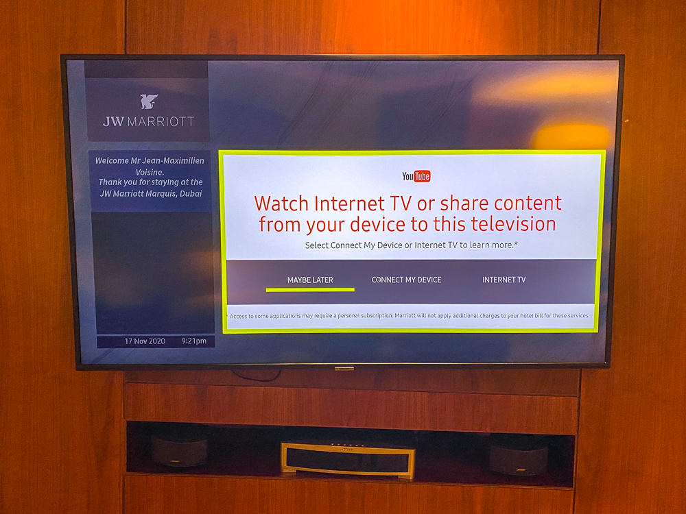 jw marriott marquis dubai – suite 010