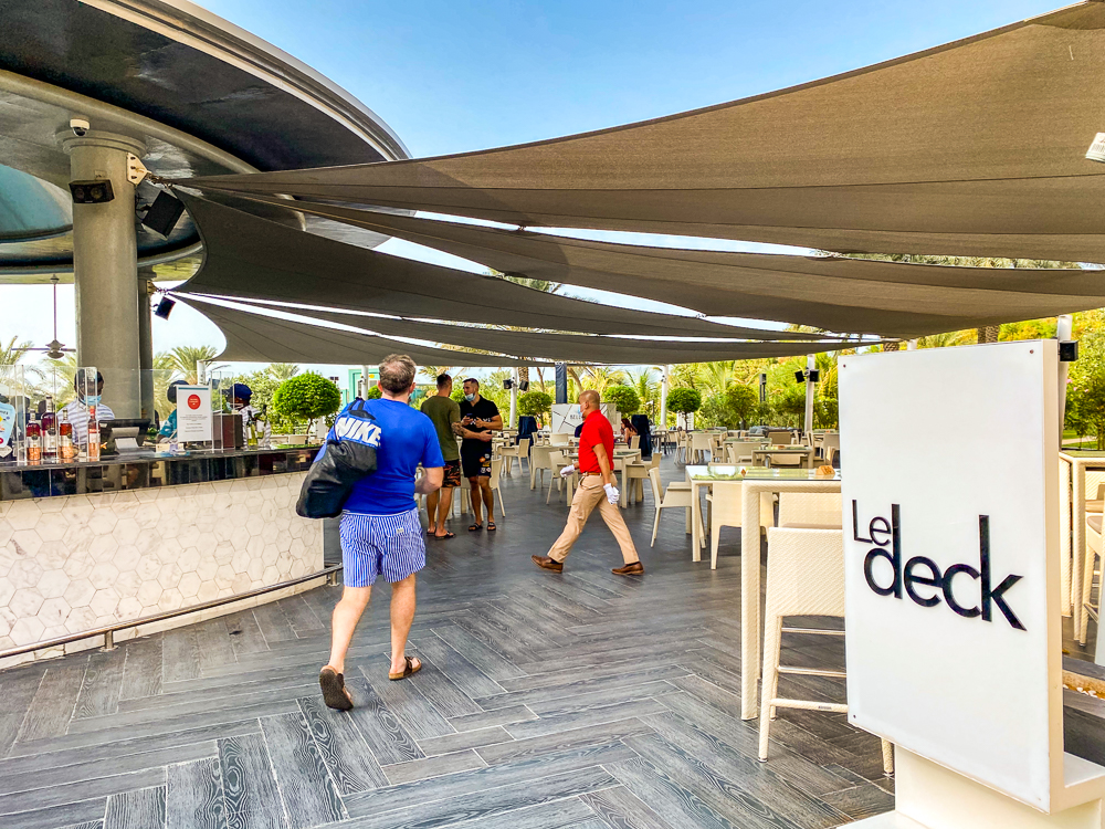 Le Royal Meridien Beach Resort Le Deck