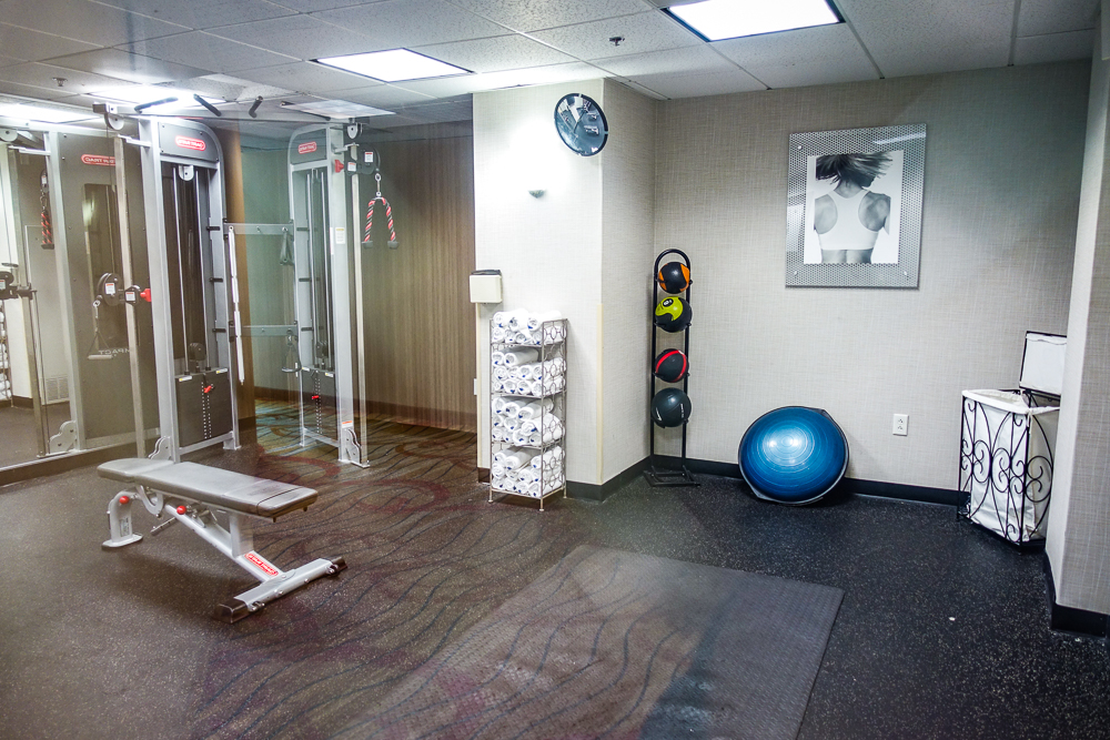 marriott suites anaheim – fitness