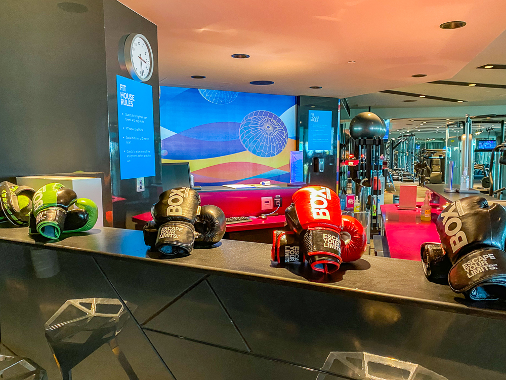 W Dubai The Palm Salle de fitness