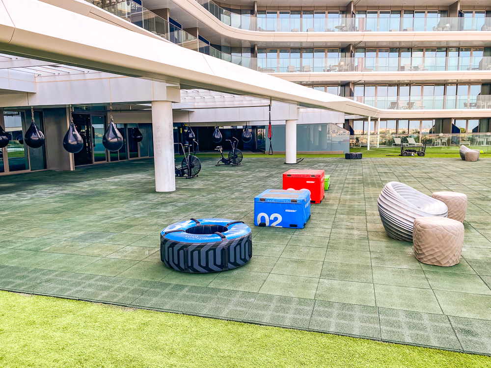 W Dubai The Palm Salle de fitness