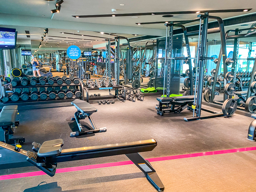 W Dubai The Palm Salle de fitness