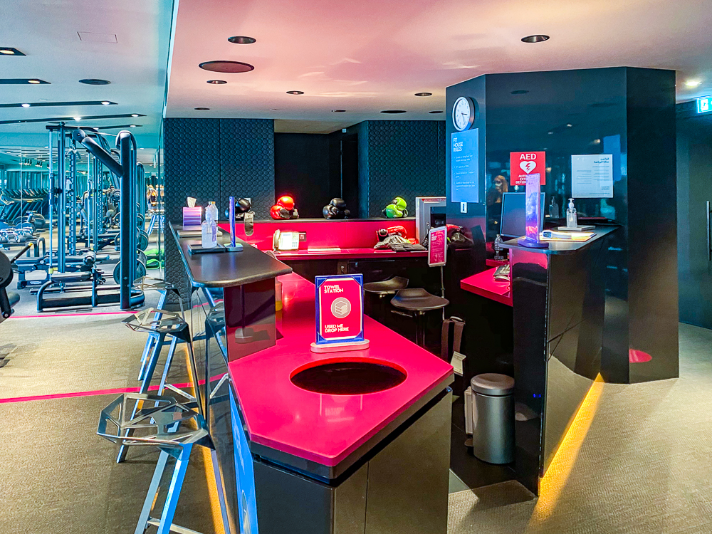 W Dubai The Palm Salle de fitness