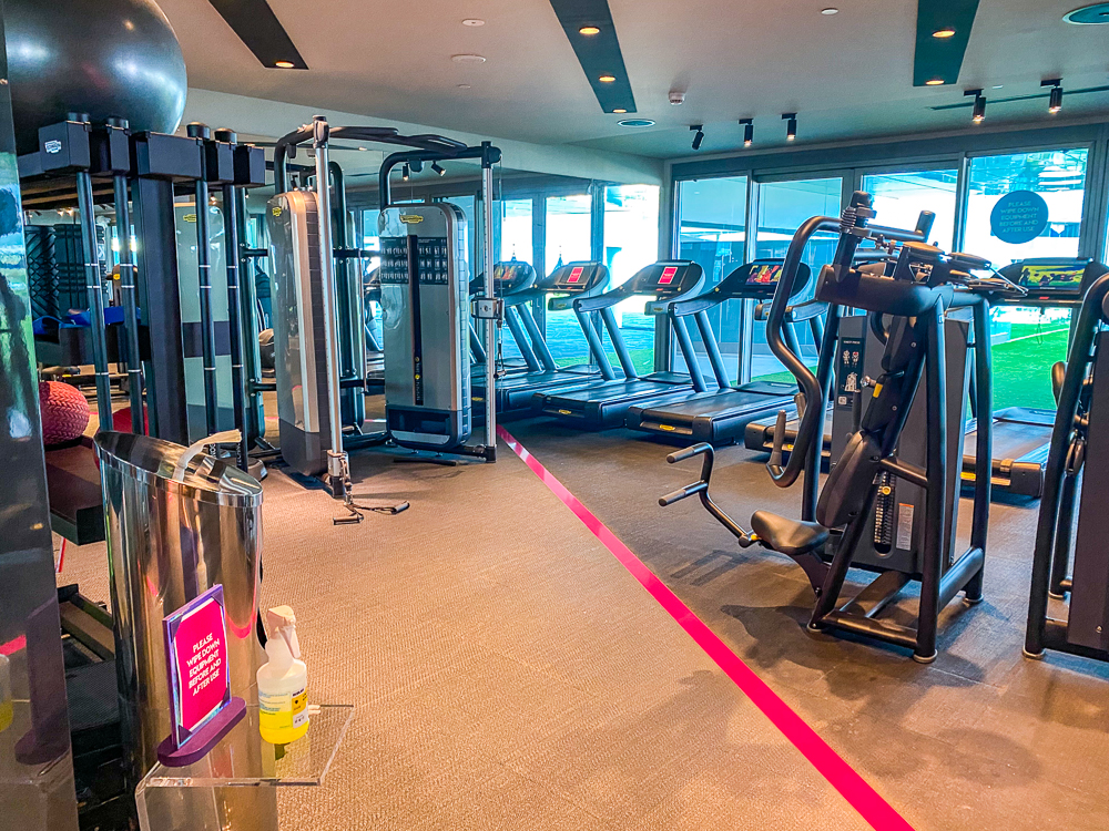 W Dubai The Palm Salle de fitness