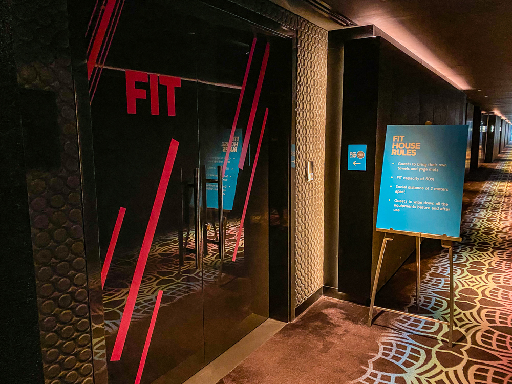 W Dubai The Palm Salle de fitness