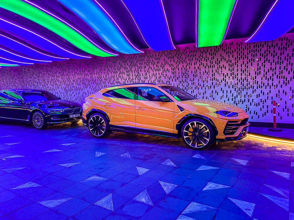 W Dubai The Palm Voie d'accès taxis et valet service