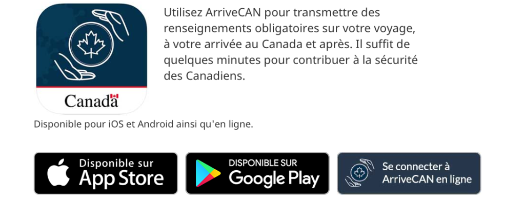 Application Arrivecan