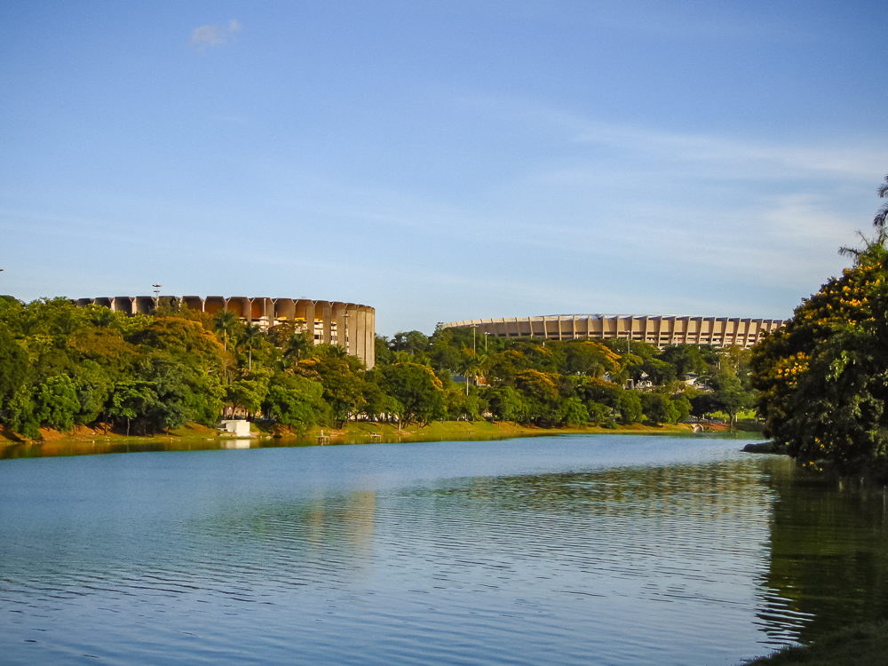 Belo Horizonte 05 Lac Pampulha Arena Mineirinho Stade Mineirao
