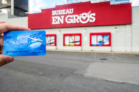 Bureau En Gros Air Miles