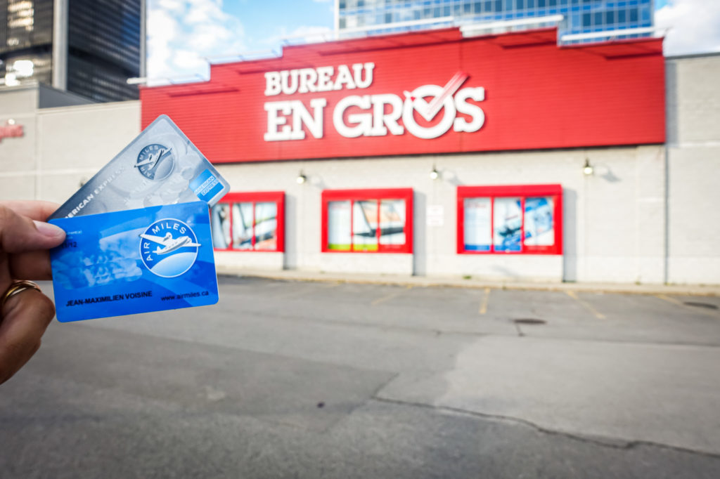 Bureau En Gros Air Miles